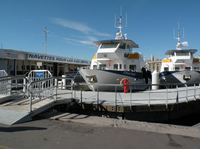  Navettes pour les îles Frioul et If
